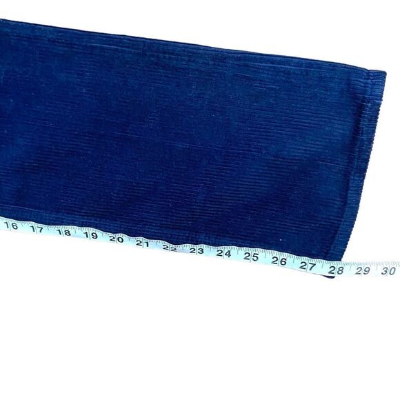 Aritzia Denim Forum The Arlo High Rise Straight Leg Blue Corduroy Pants - Picture 14 of 14
